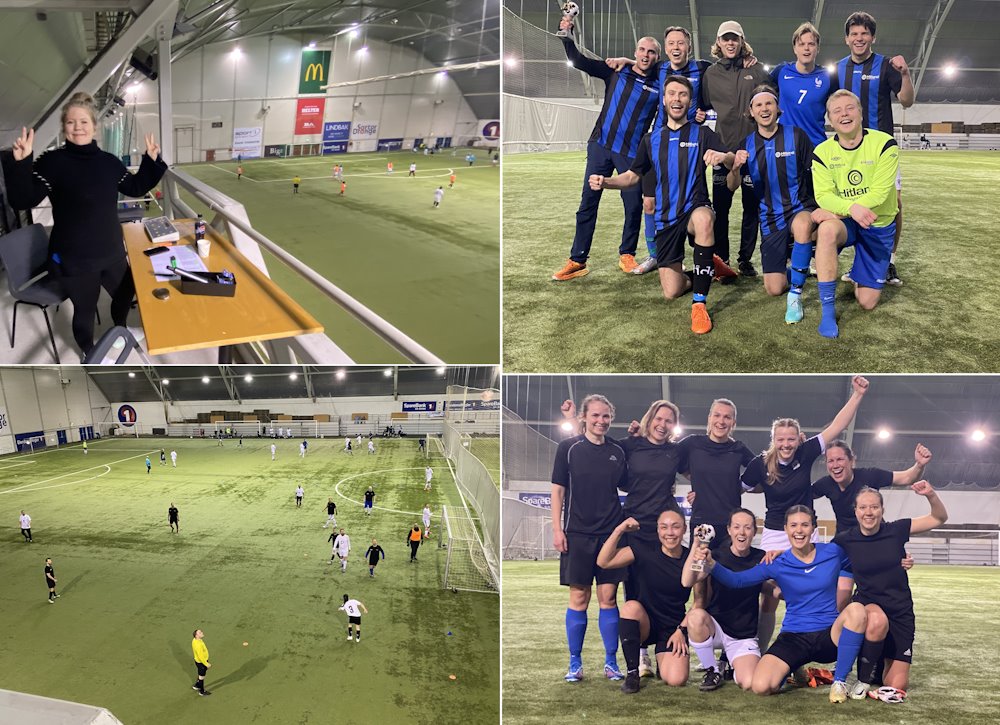 Fotballcup i Vestlandshallen